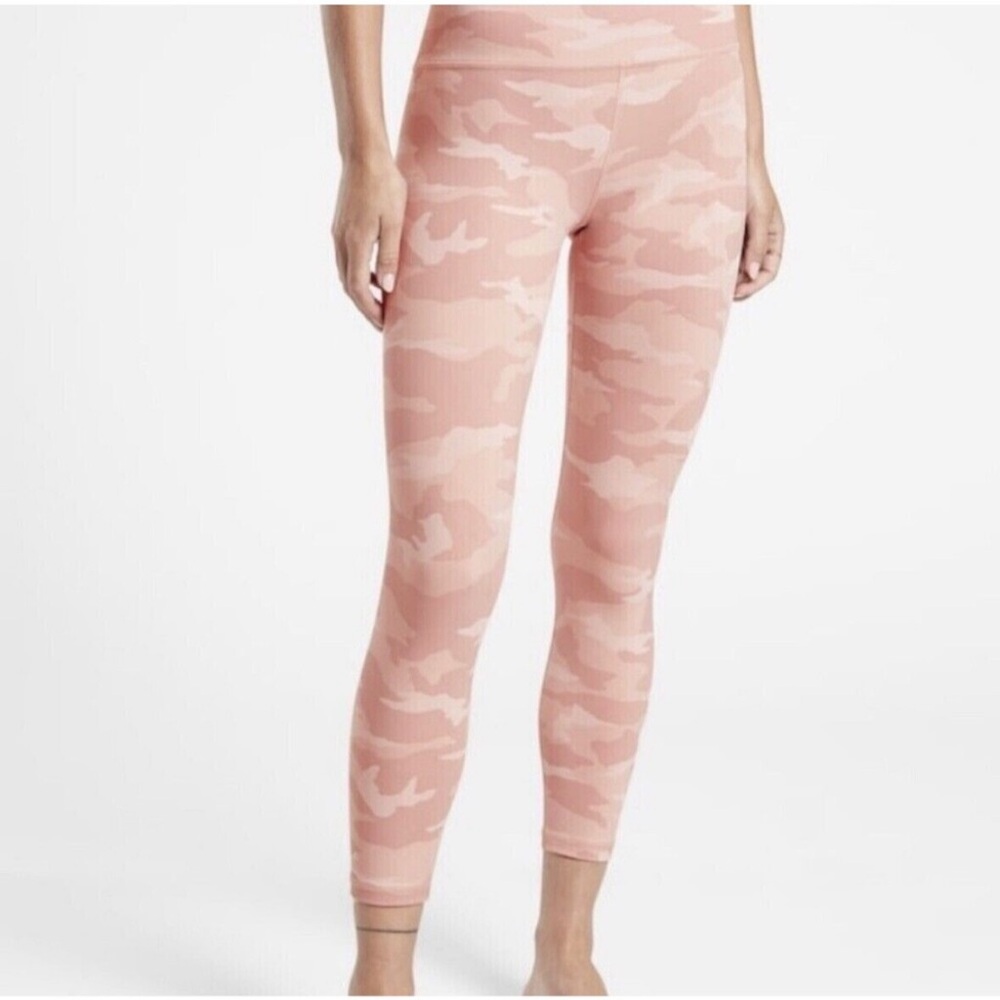 Athleta Pink Elation Camo 7/8 Tight Legging Active Athletic